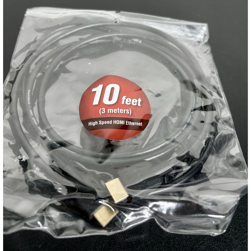 Amazon Basics High-Speed HDMI 2.0 Cable with Ethernet